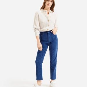 The Cheeky Straight Corduroy Pant Atlantic Blue 27